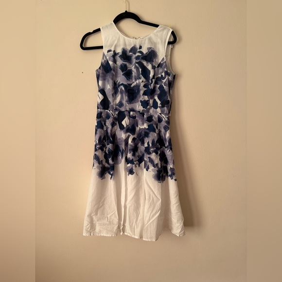 Tommy Hilfiger Blue Floral Dress - Picture 1 of 3